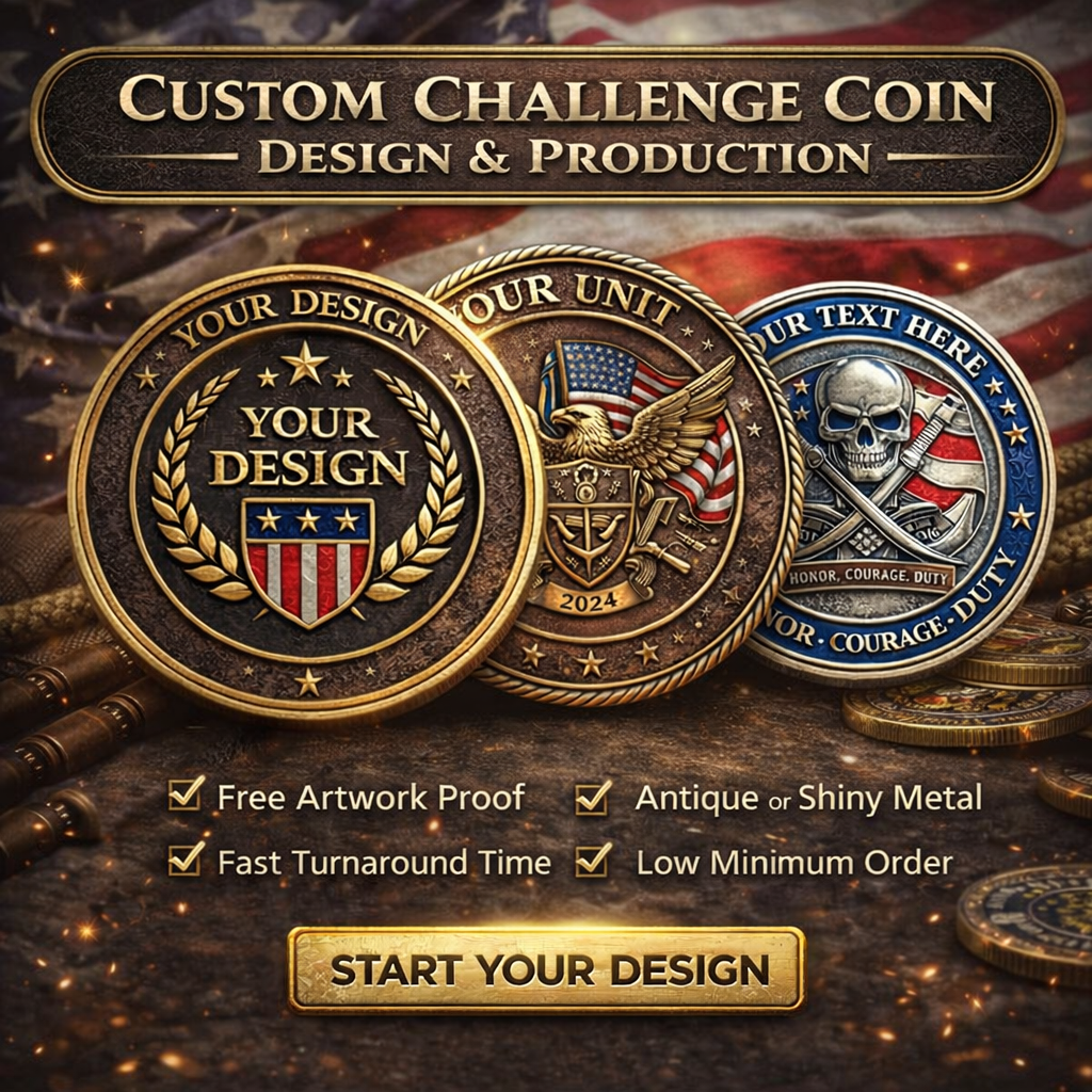 Custom Challenge Coin – Custom Military & Organization Coin Design