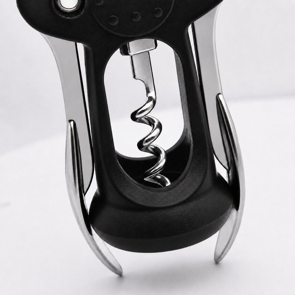 Premium Wing Corkscrew Wine Bottle Opener – Red or Black