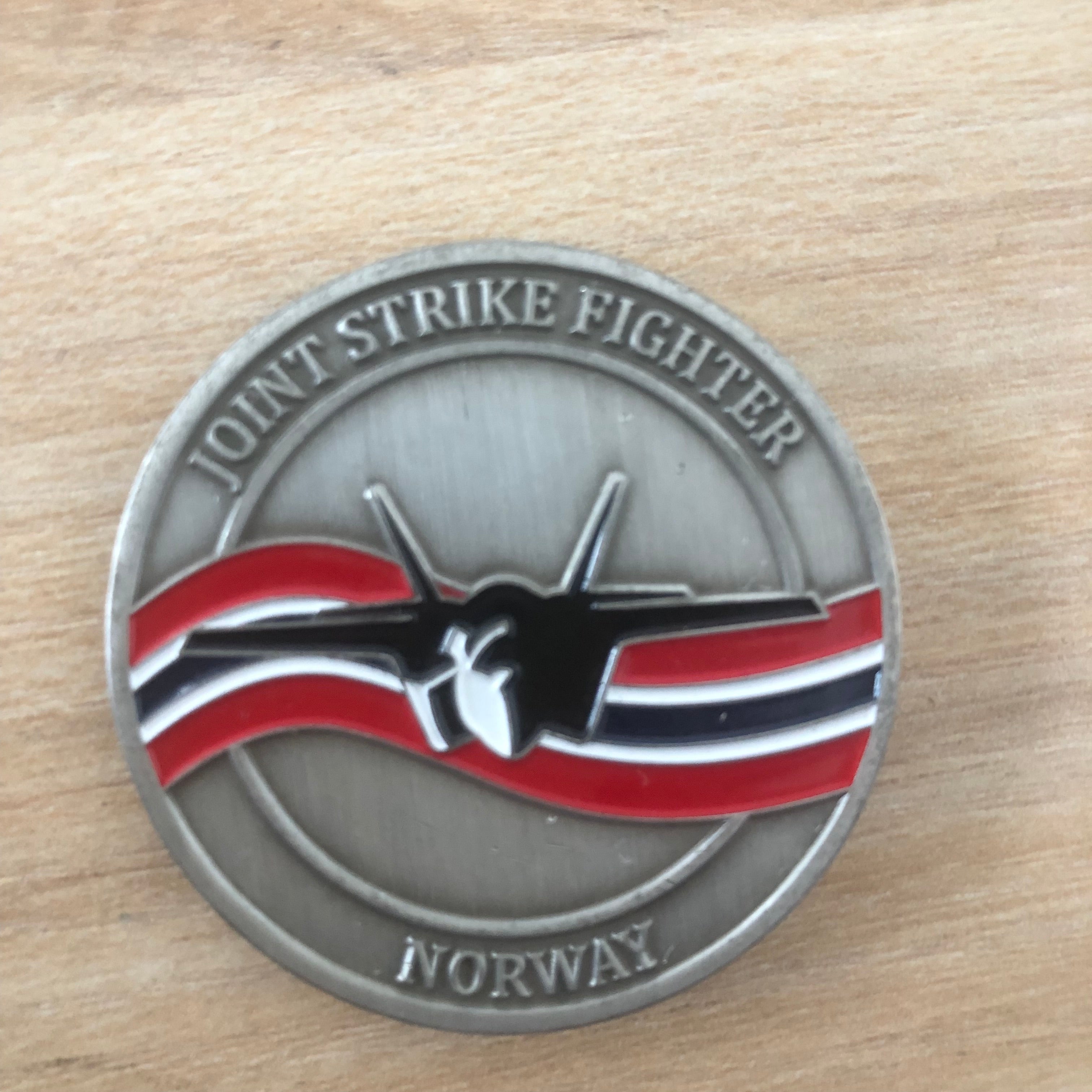Norway F-35 challenge coin