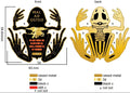 Custom 3D Cut-Out Challenge Coin – Sculpted Frog Design (Portfolio Example)