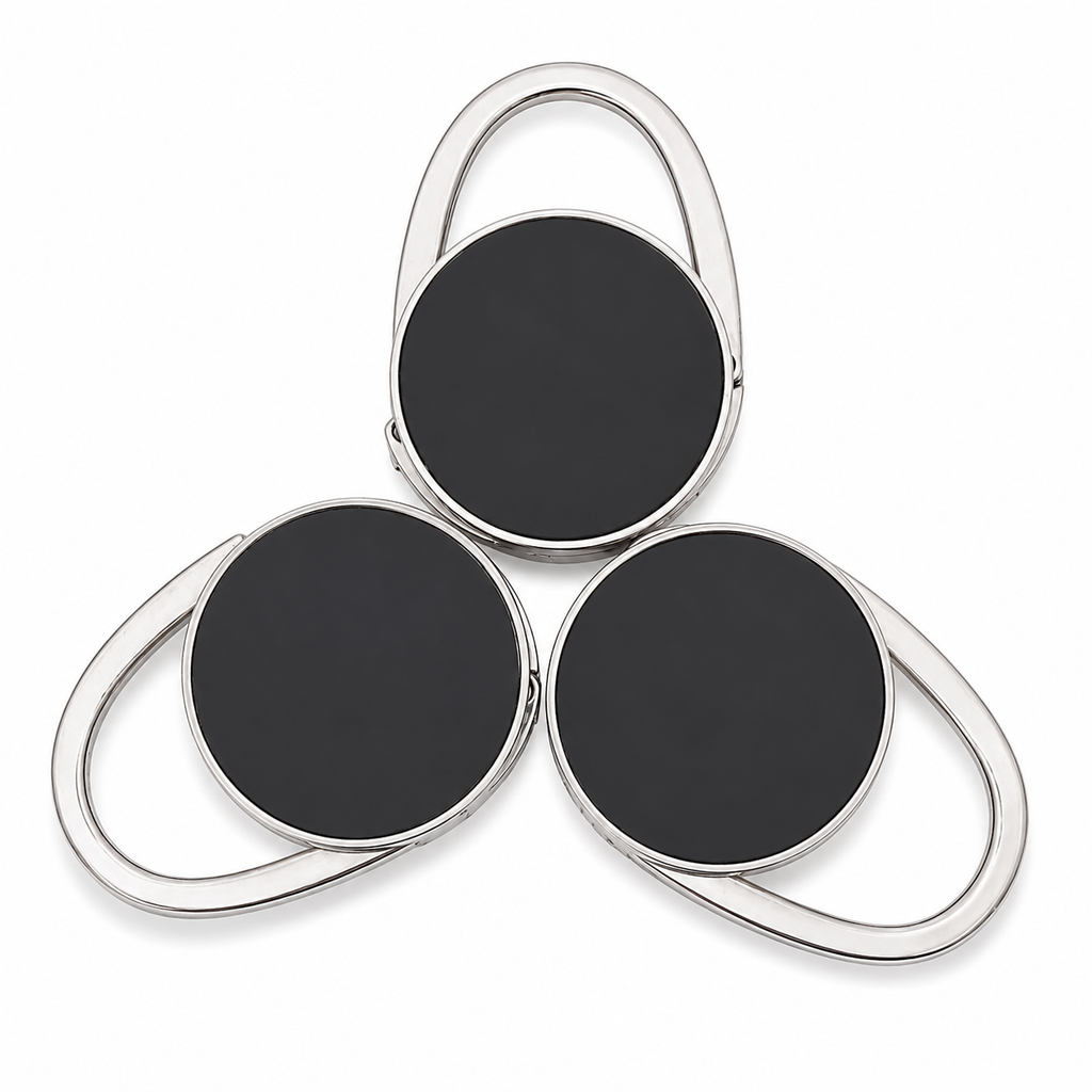 Luxe Crystal Foldable Purse Hook – Elegant Handbag Hanger