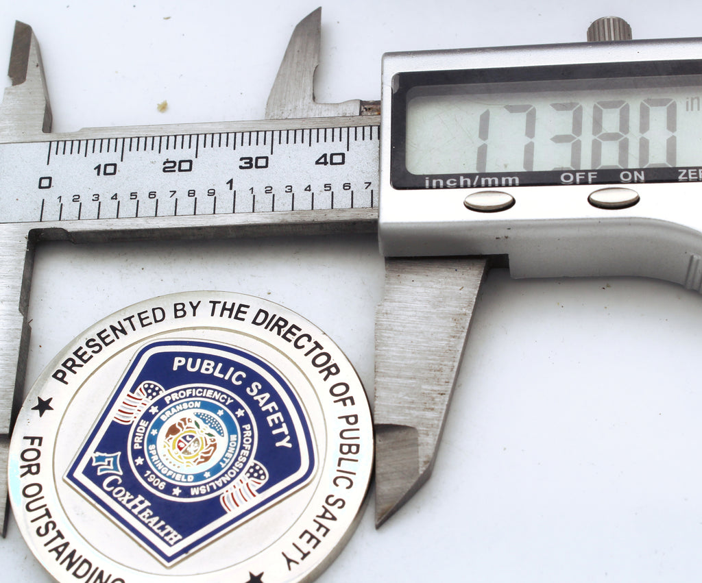 CoxHealth Public Safety Director Award Challenge Coin – Outstanding Service 2015 - Pre-Owned