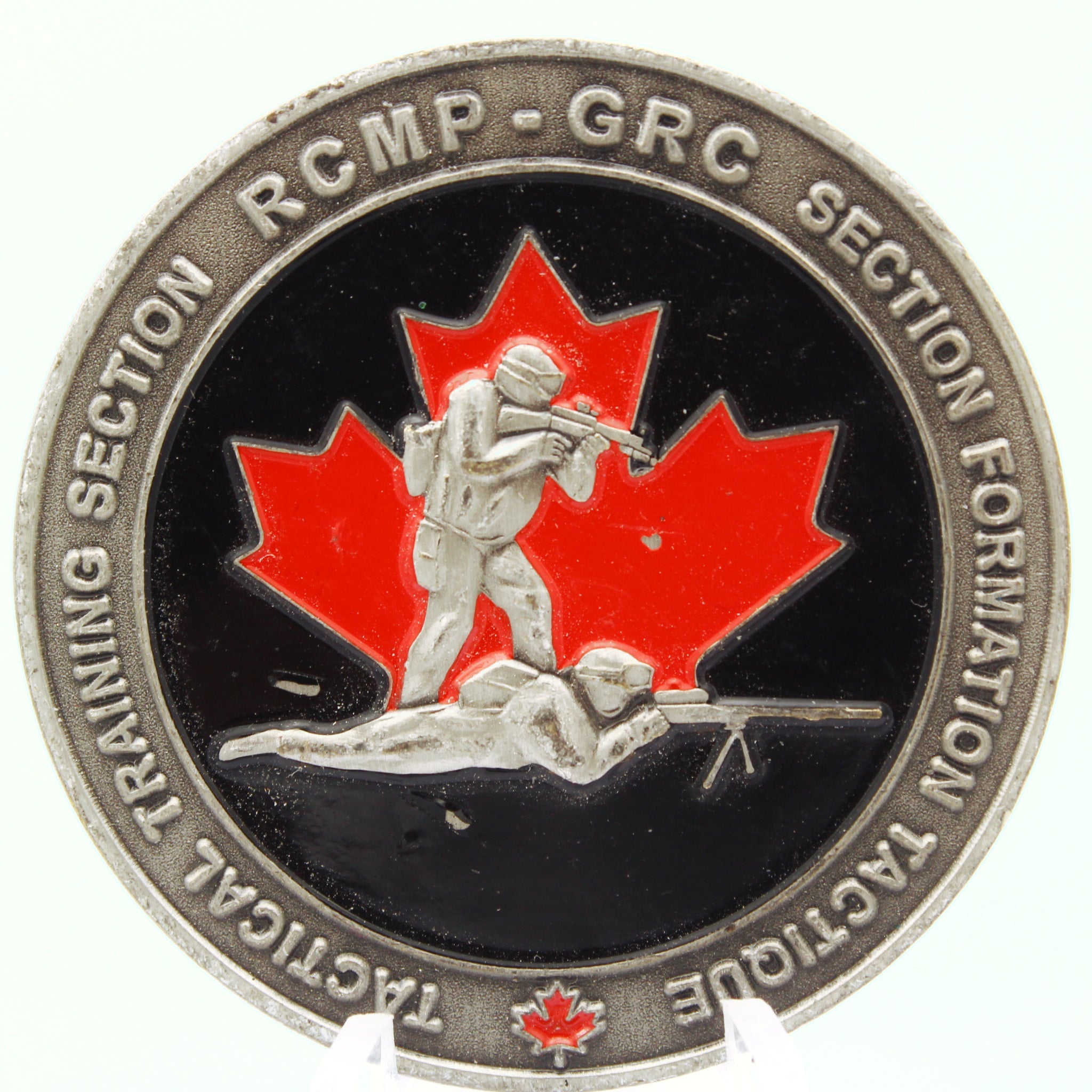 Royal Canadian Mounted Police National Tactical Training Center Challenge Coin