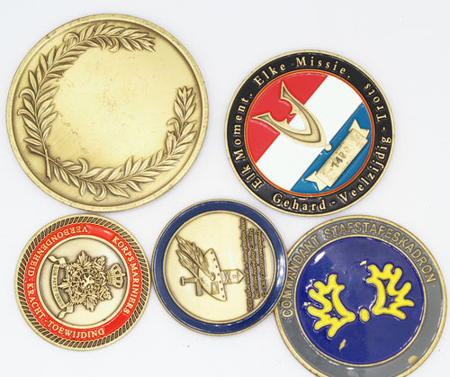 5pcs Netherlands Challenge Coins -Private Checkout