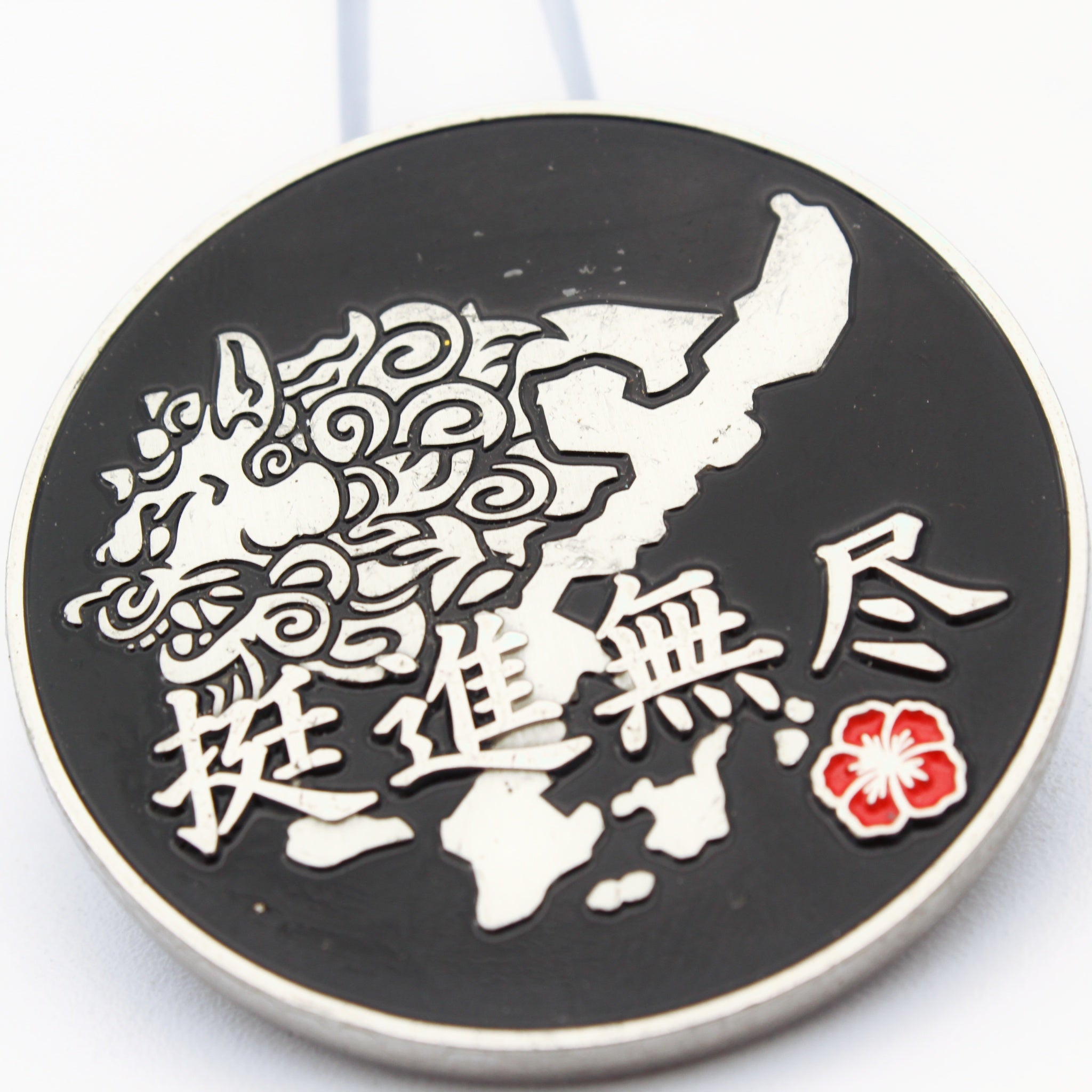 JGSDF Naha Garrison 15th Reconnaissance Unit Challenge Coin 1.75" Brass - Pre-Owned