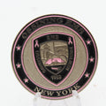 Ossining EMS New York Pink Patch Project Challenge Coin – 1.5” Copper Pre-Owned Collectible