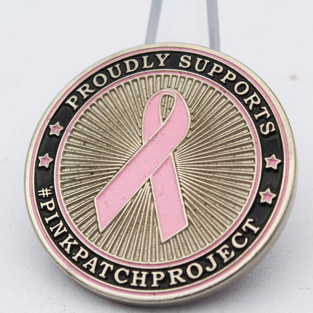 Ossining EMS New York Pink Patch Project Challenge Coin – 1.5” Copper Pre-Owned Collectible