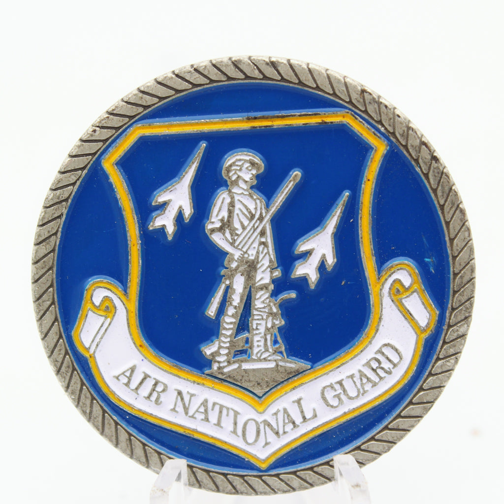 16th Airlift Wing Air National Guard Unicorn Challenge Coin – 1.6” Copper Pre-Owned Collectible