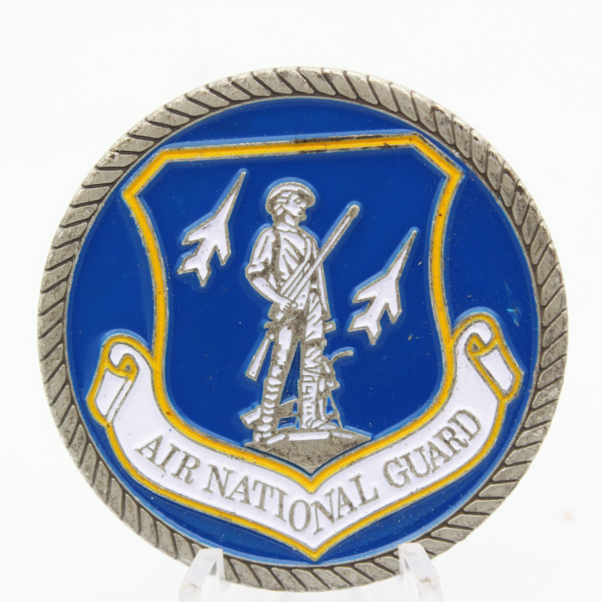 16th Airlift Wing Air National Guard Unicorn Challenge Coin – 1.6” Copper Pre-Owned Collectible