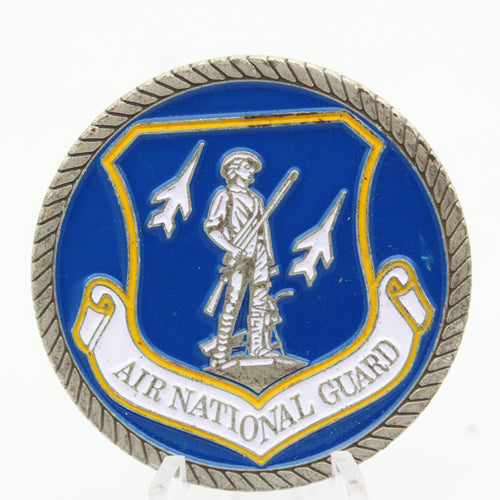 16th Airlift Wing Air National Guard Unicorn Challenge Coin – 1.6” Copper Pre-Owned Collectible