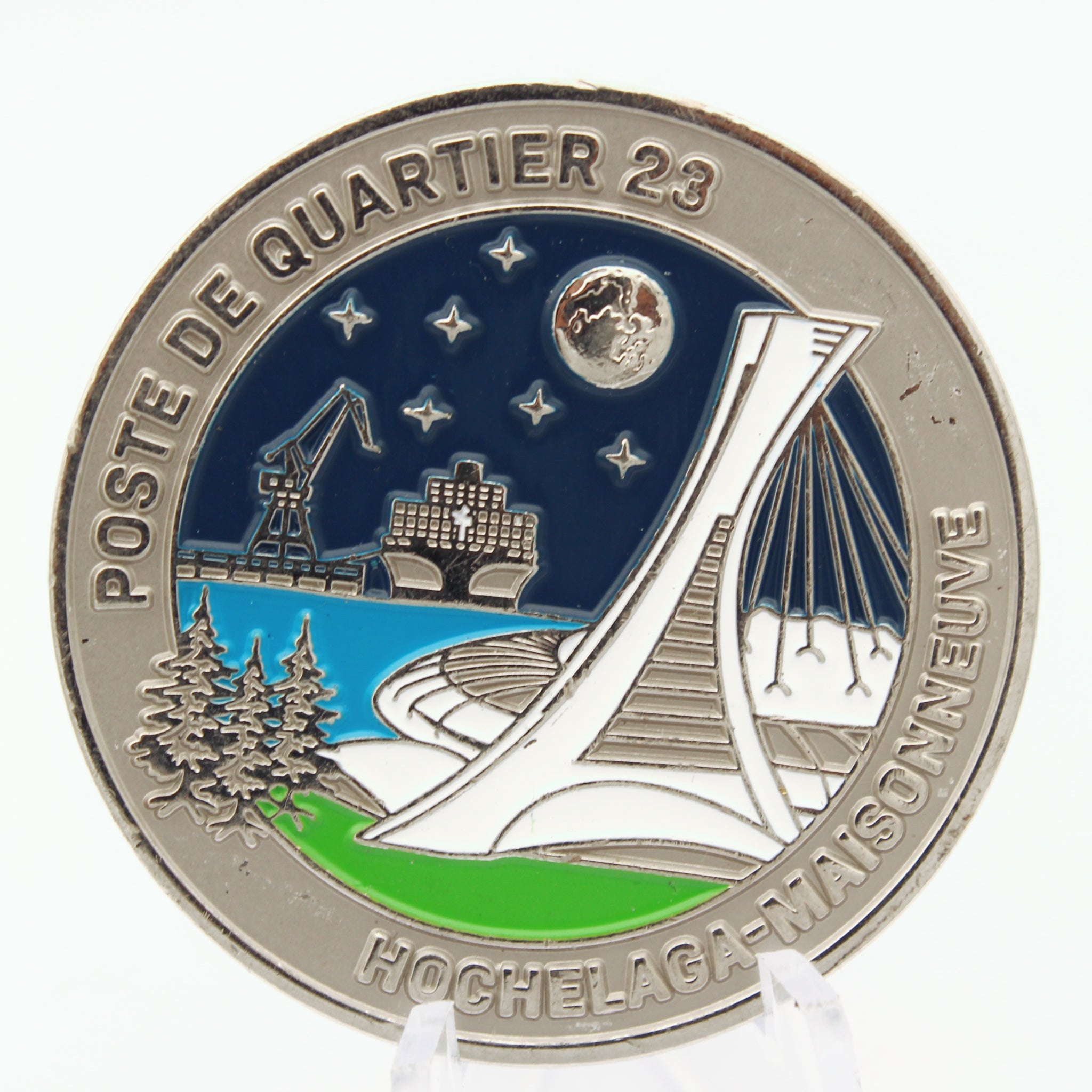 Poste de Quartier 23 Montreal Police Challenge Coin – Hochelaga-Maisonneuve - Pre-Owned