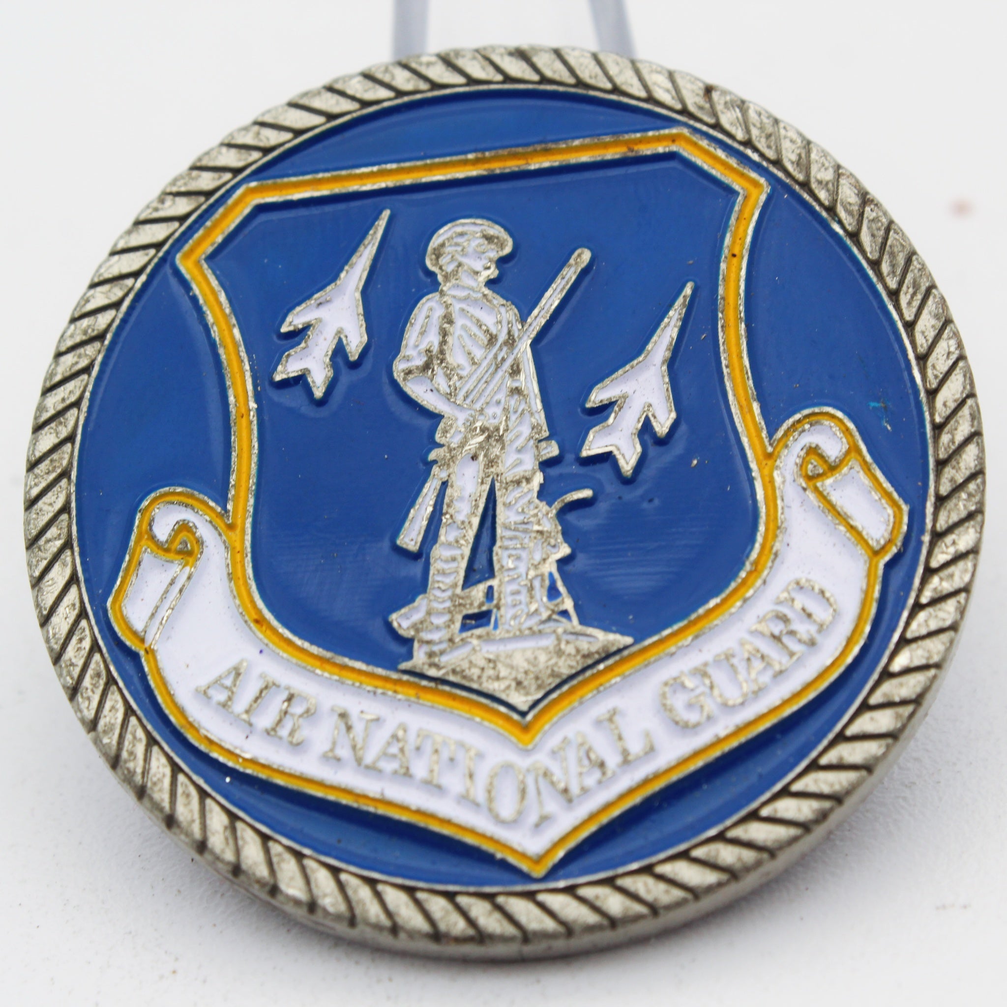 16th Airlift Wing Air National Guard Unicorn Challenge Coin – 1.6” Copper Pre-Owned Collectible