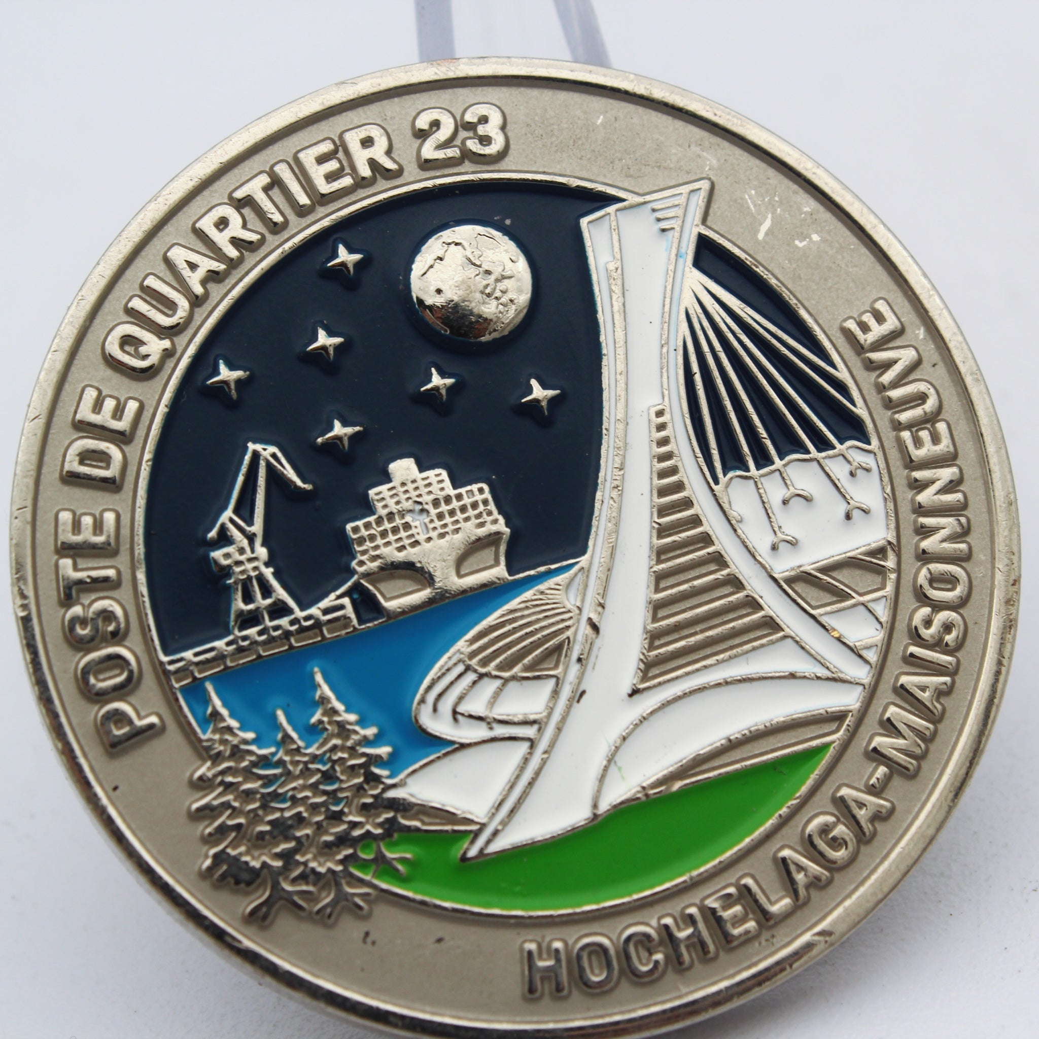 Poste de Quartier 23 Montreal Police Challenge Coin – Hochelaga-Maisonneuve - Pre-Owned