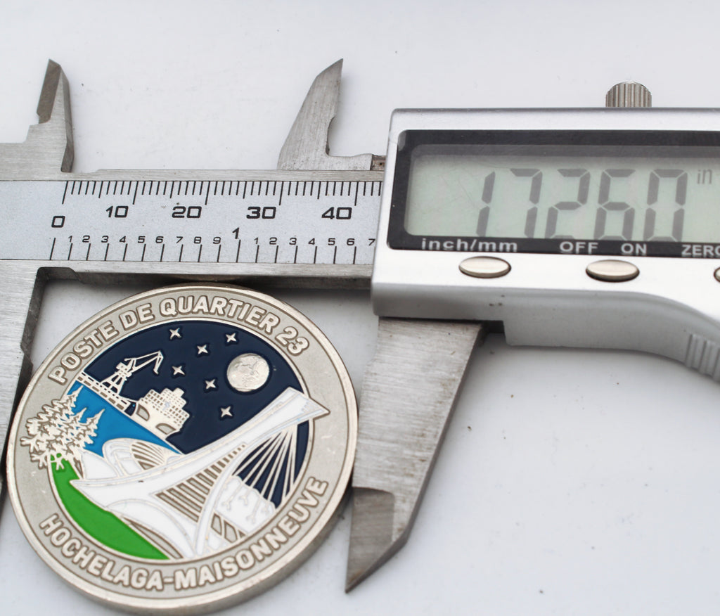 Poste de Quartier 23 Montreal Police Challenge Coin – Hochelaga-Maisonneuve - Pre-Owned