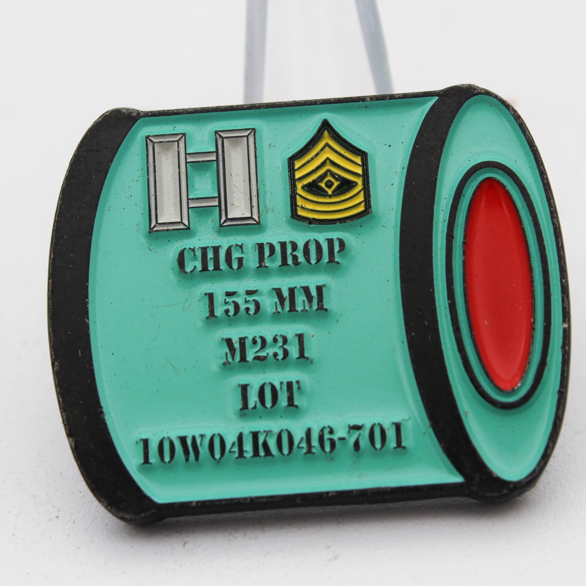 2-142 FA Field Artillery First to Fire Challenge Coin – 1.5” Copper Pre-Owned Collectible