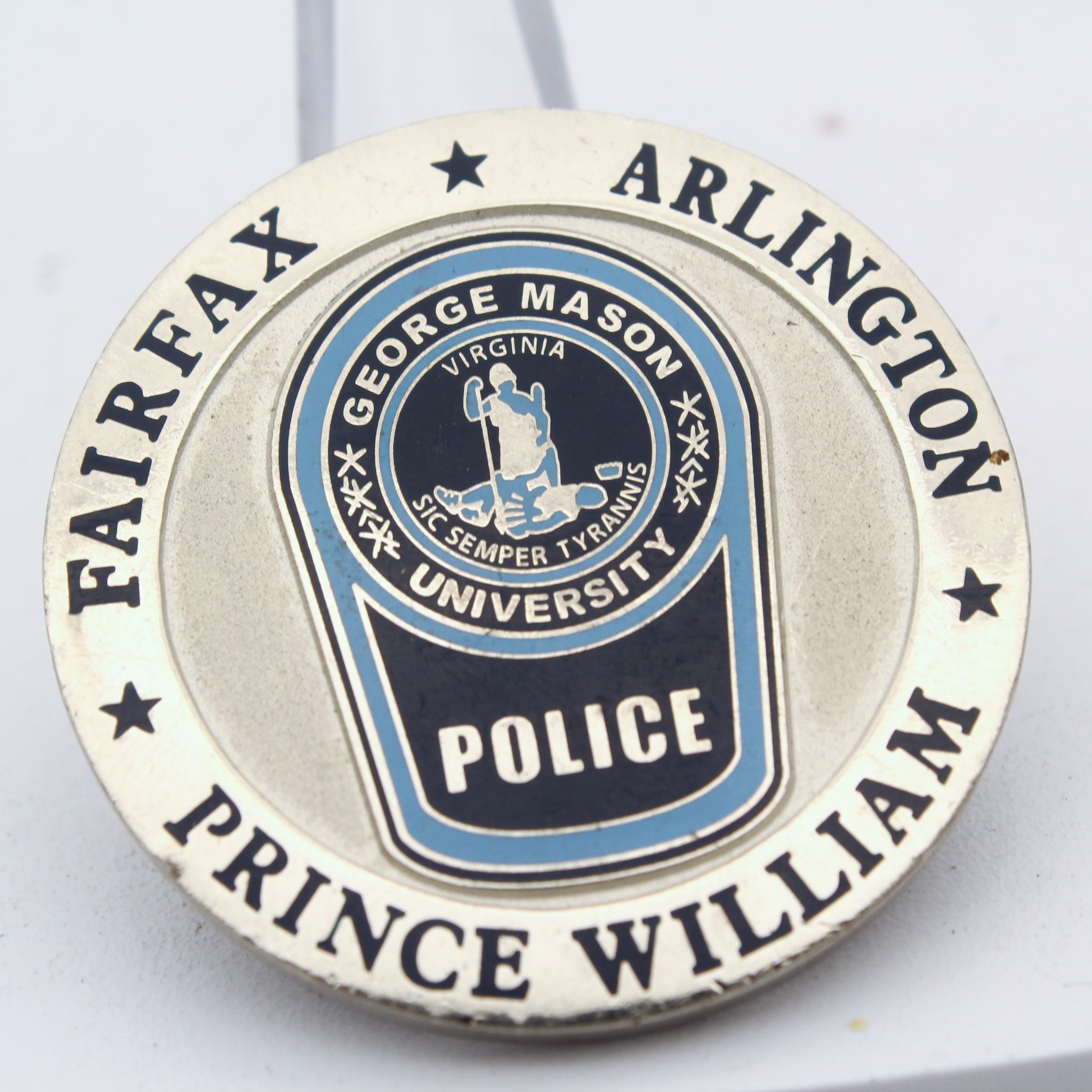 George Mason University Police Challenge Coin – 1.5” Copper Pre-Owned VA Collectible