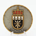 Norwegian Logbase Sjø Maritime Combat Service Support Challenge Coin – 1.5 Inch Copper Collectible Pre-owned
