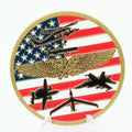 US Navy Supply Corps Foundation Patuxent River Aviation Challenge Coin – 1.75 Inch Copper - Pre-Owned