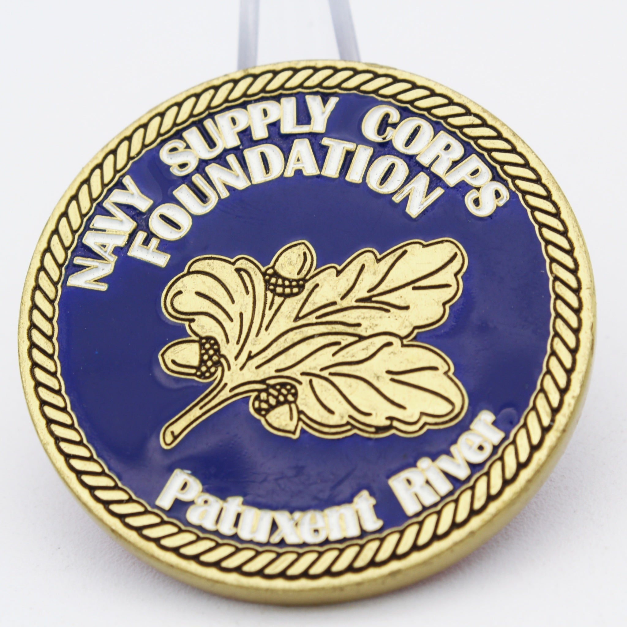 US Navy Supply Corps Foundation Patuxent River Aviation Challenge Coin – 1.75 Inch Copper - Pre-Owned