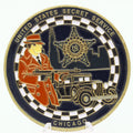 US Secret Service Chicago Office Vintage Style Challenge Coin – 2 Inch Copper