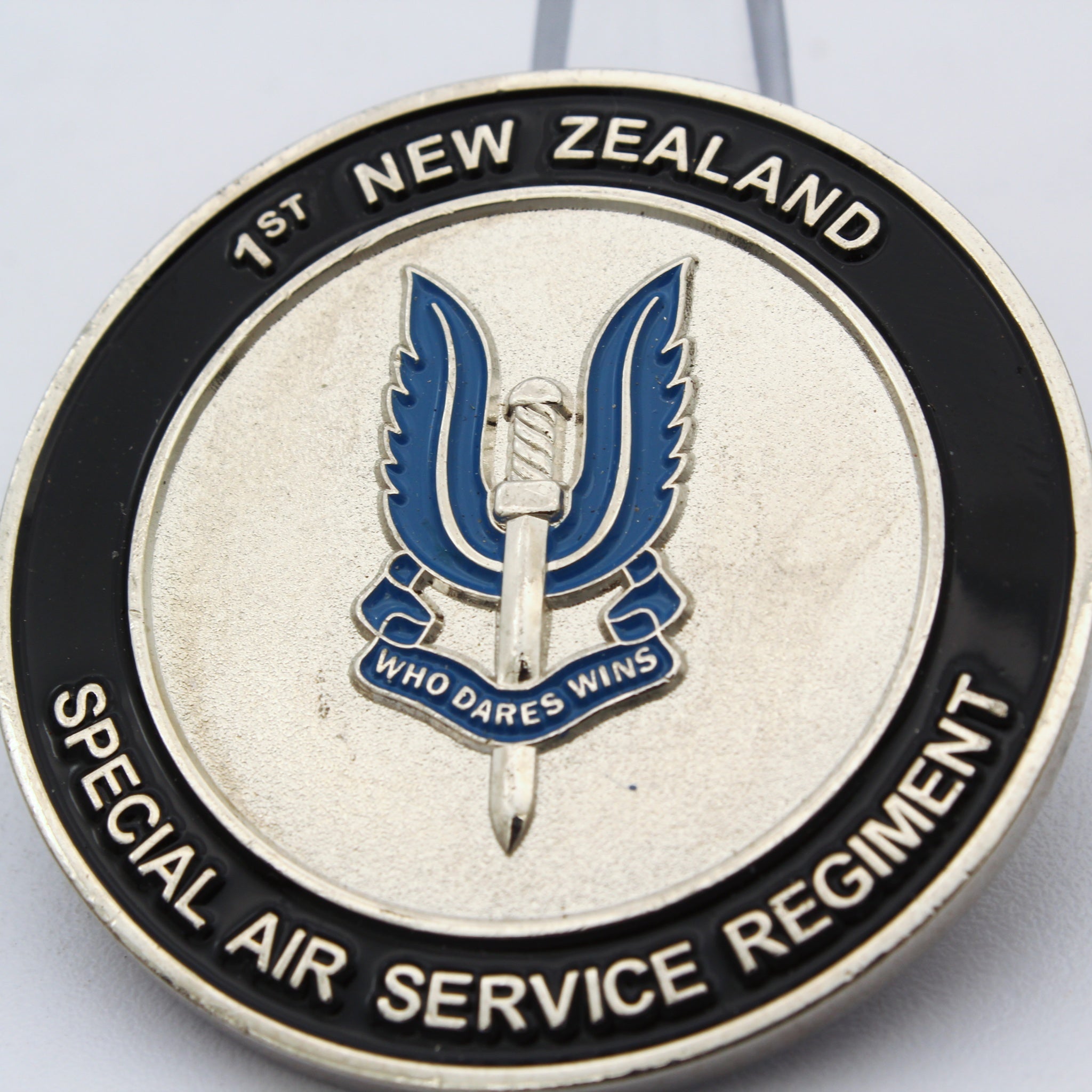 1st New Zealand Special Air Service Regiment Challenge Coin 1.75" | NZSAS - Pre-Owned