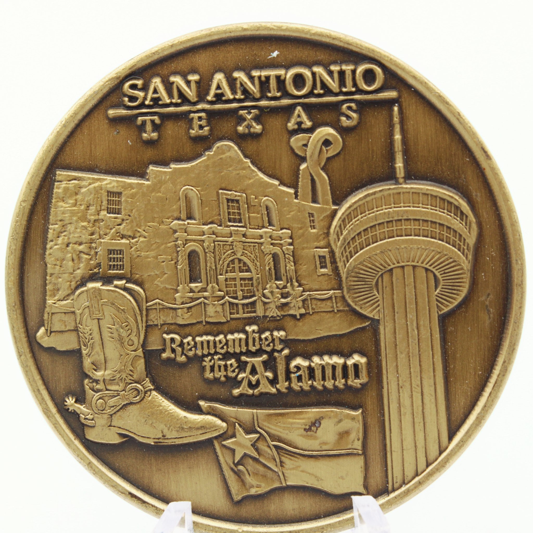 U.S. Secret Service San Antonio Field Office Coin 1.75" Bronze – Texas Collectible - Pre-Owned