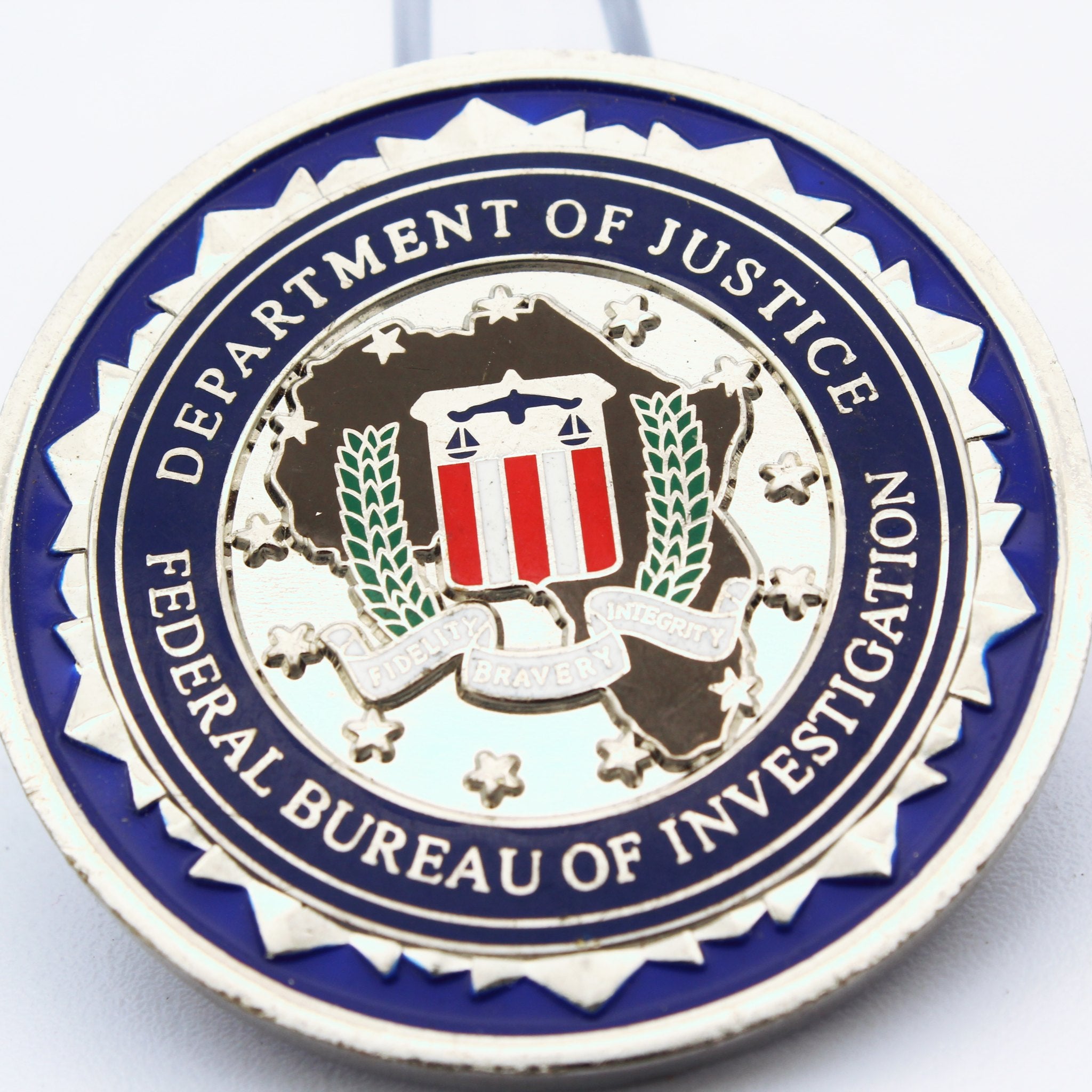 FBI LEGAT Rabat Morocco Coin 1.75" Bronze – Legal Attaché Collectible - Pre-Owned