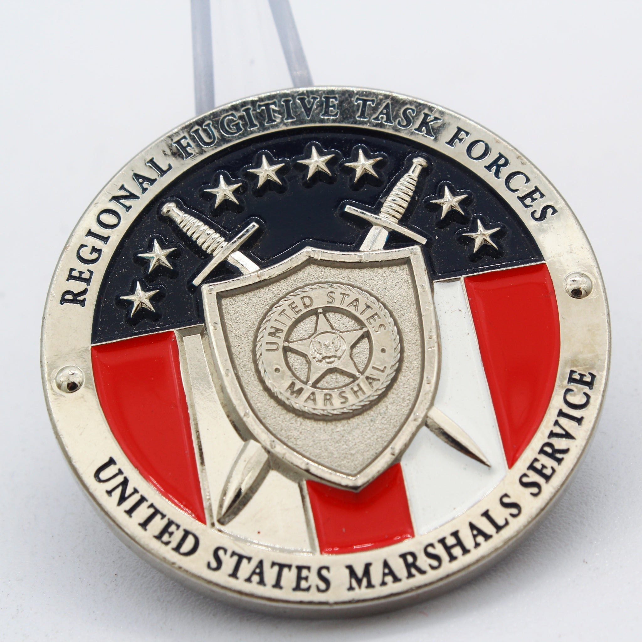 United States Marshals Regional Fugitive Task Force Commemorative Challenge Coin – 1.75″ - Pre-Owned