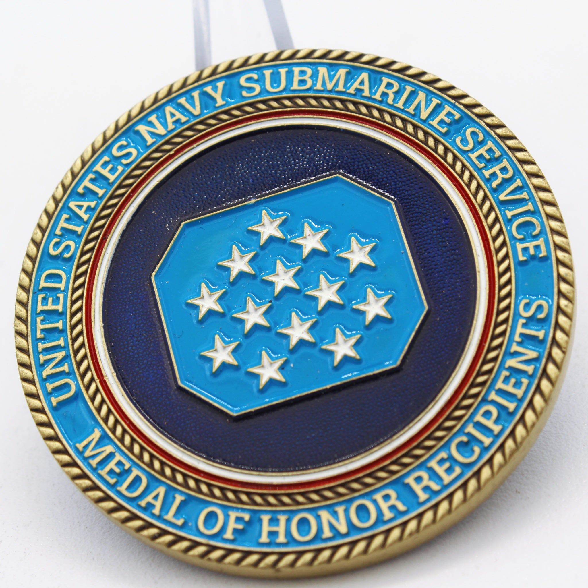 US Navy Submarine Service "All Gave Some" Challenge Coin 2 Inch - Pre-Owned