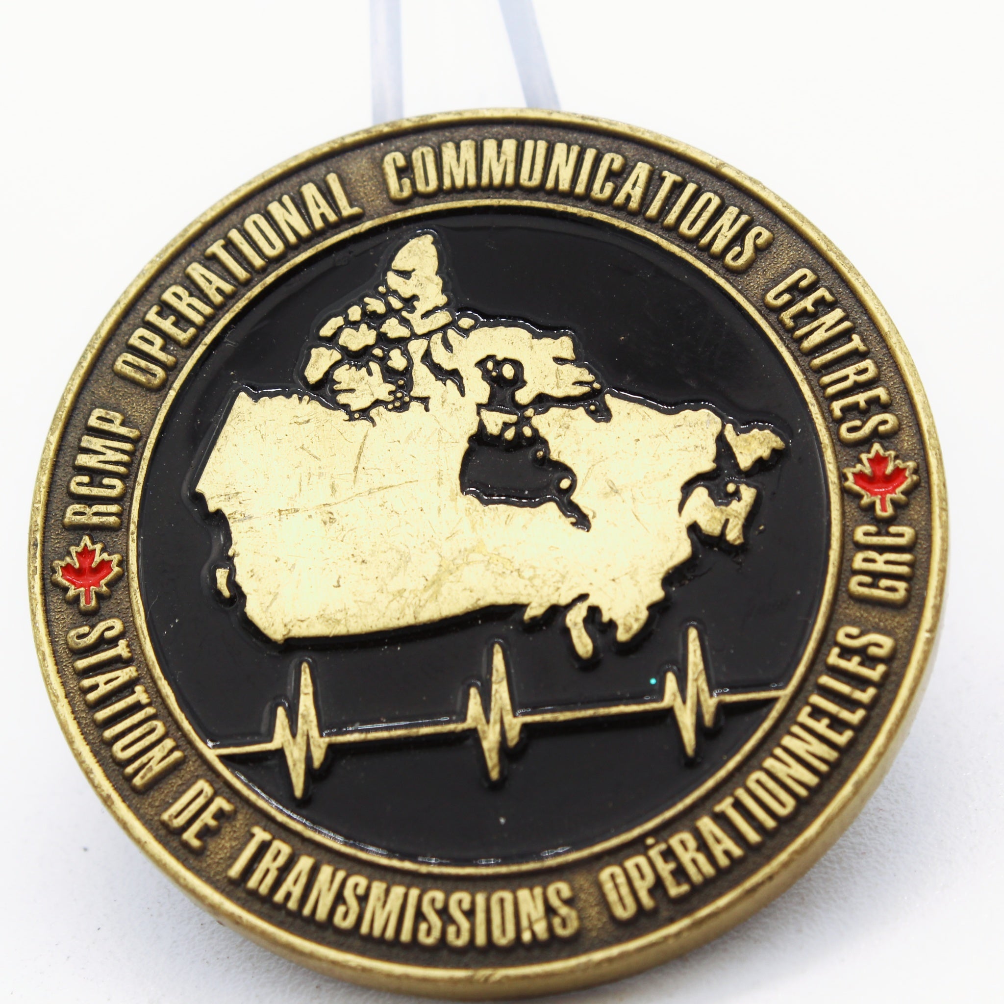 Royal Canadian Mounted Police Communications Challenge Coin 1.75″ - Pre-Owned