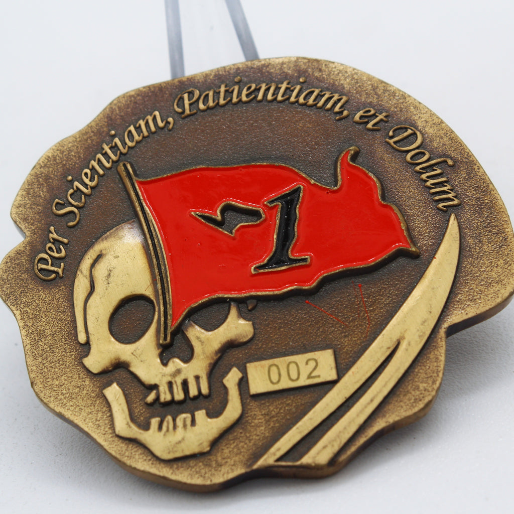 Navy Seal Special Reconnaissance Team One Commemorative Challenge Coin 2″ Copper - Pre-Owned