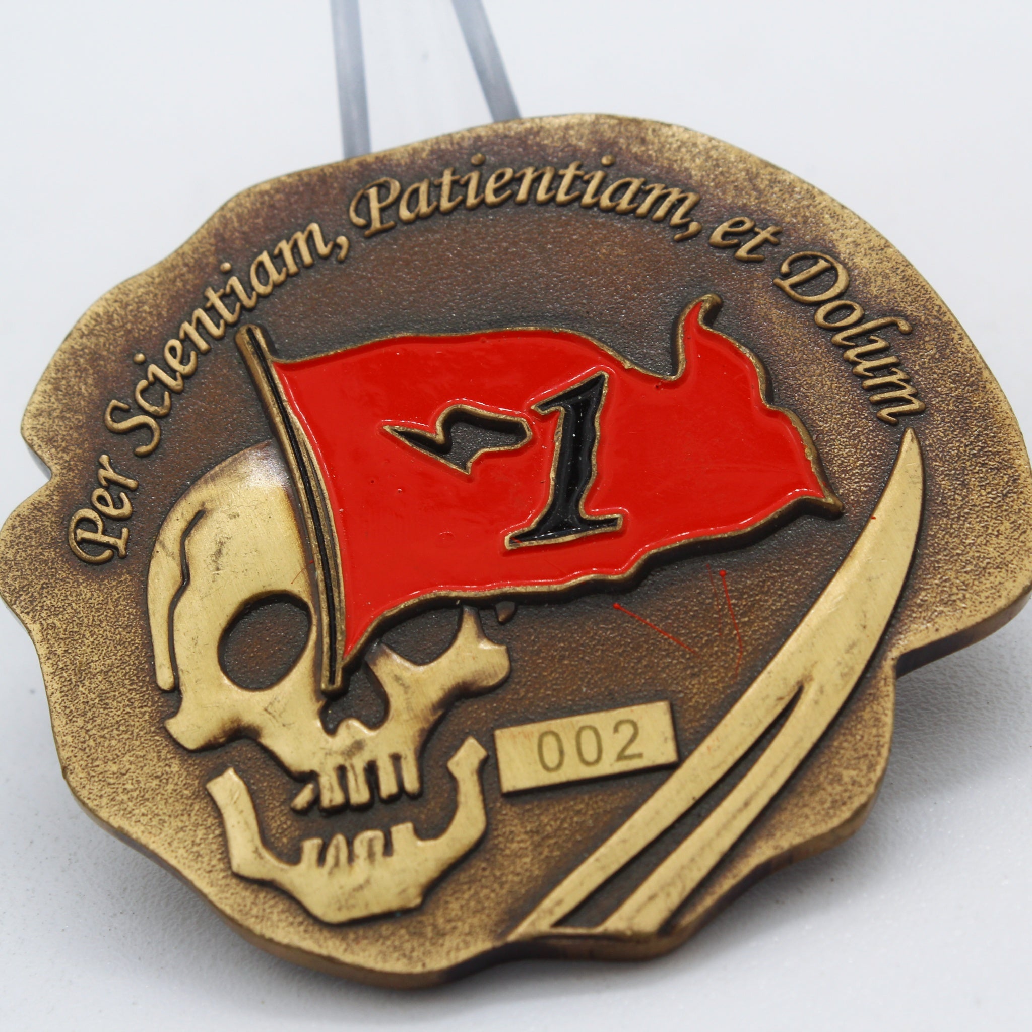 Navy Seal Special Reconnaissance Team One Commemorative Challenge Coin 2″ Copper - Pre-Owned