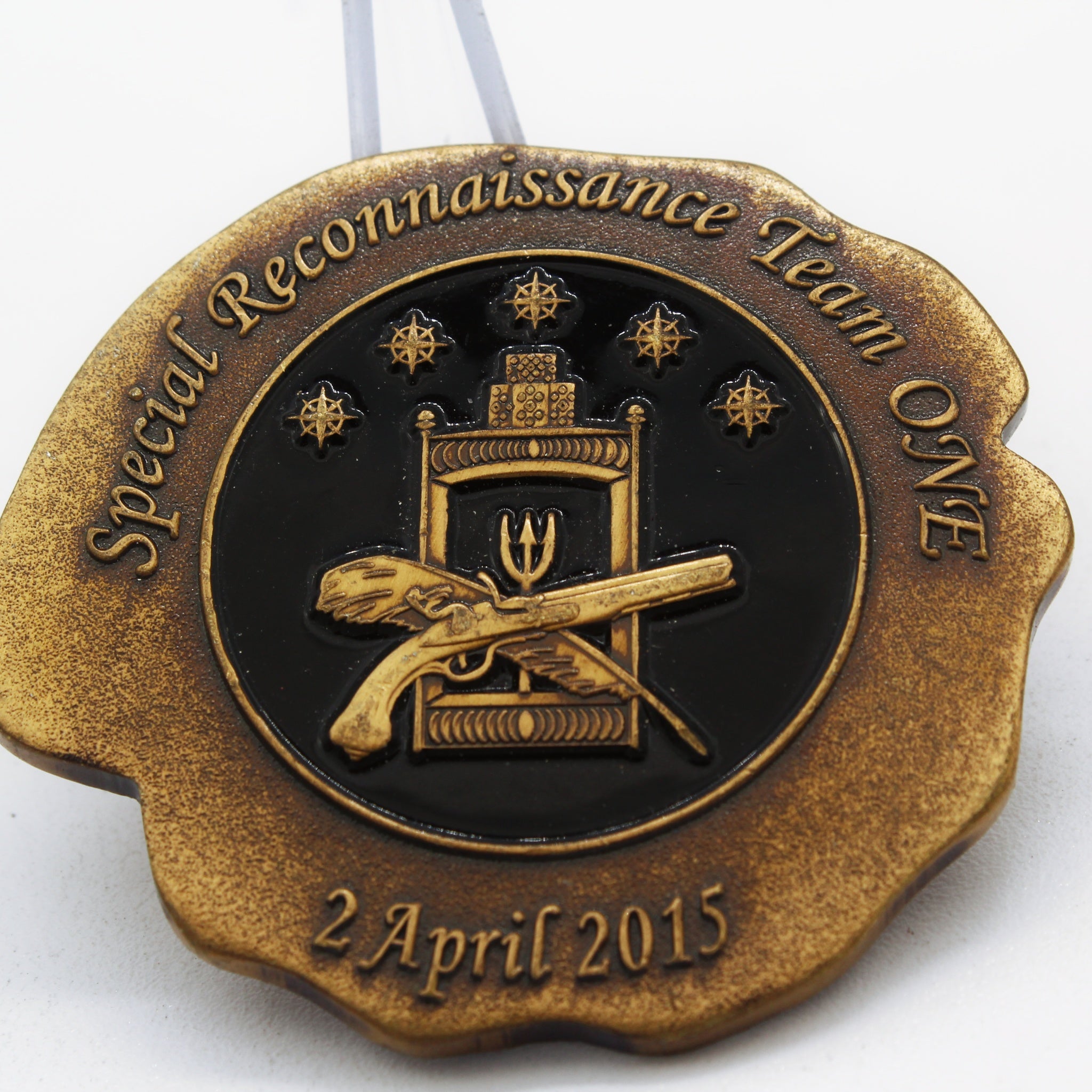 Navy Seal Special Reconnaissance Team One Commemorative Challenge Coin 2″ Copper - Pre-Owned