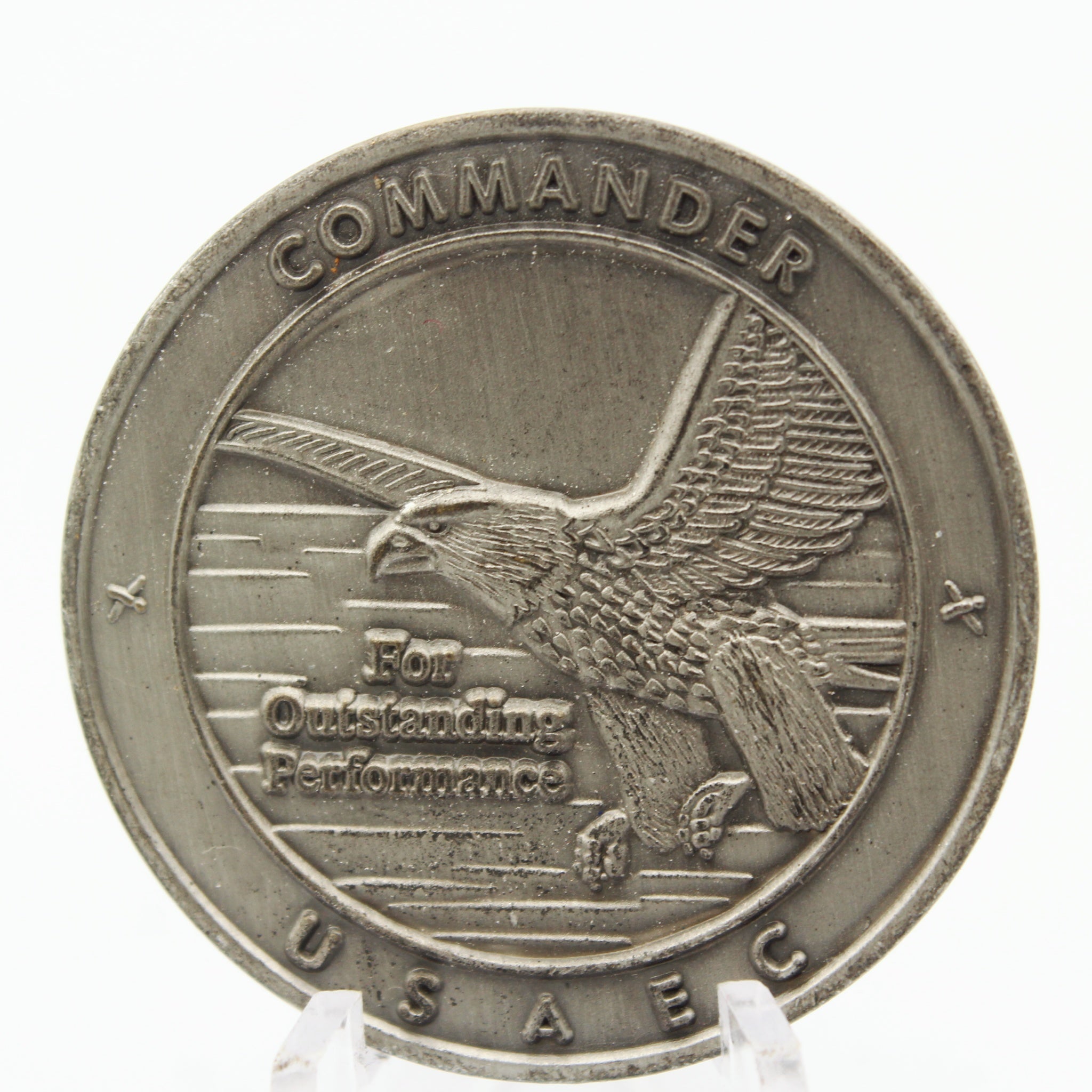 U.S. Army Environmental Command USAEC Commander Challenge Coin – 1.5” Copper Pre-Owned Collectible