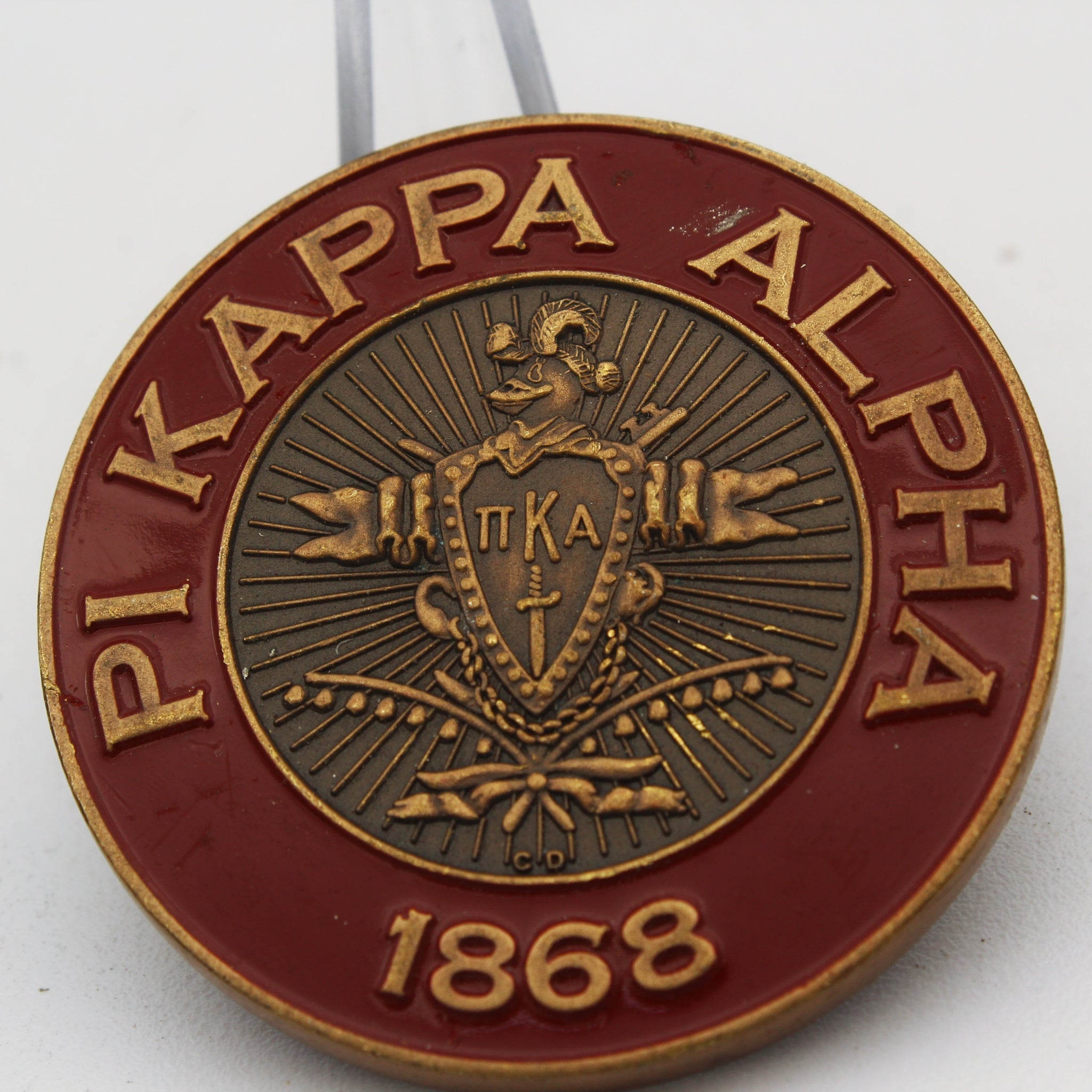 Pi Kappa Alpha ΠΚΑ "Pike" Fraternity Collector Coin 1868 1.75" - Pre-Owned