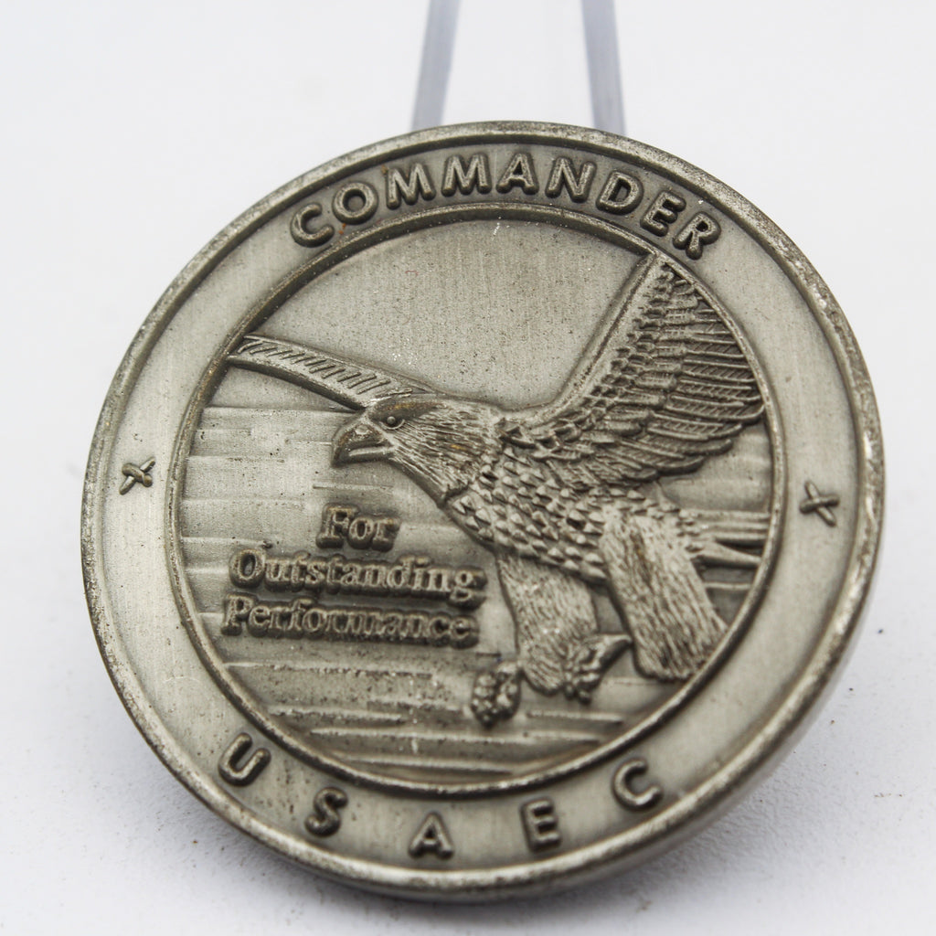 U.S. Army Environmental Command USAEC Commander Challenge Coin – 1.5” Copper Pre-Owned Collectible