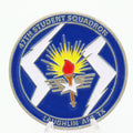 47th Student Squadron Challenge Coin – Laughlin AFB TX Air Force Collectible, 1.75” Copper Pre-owned