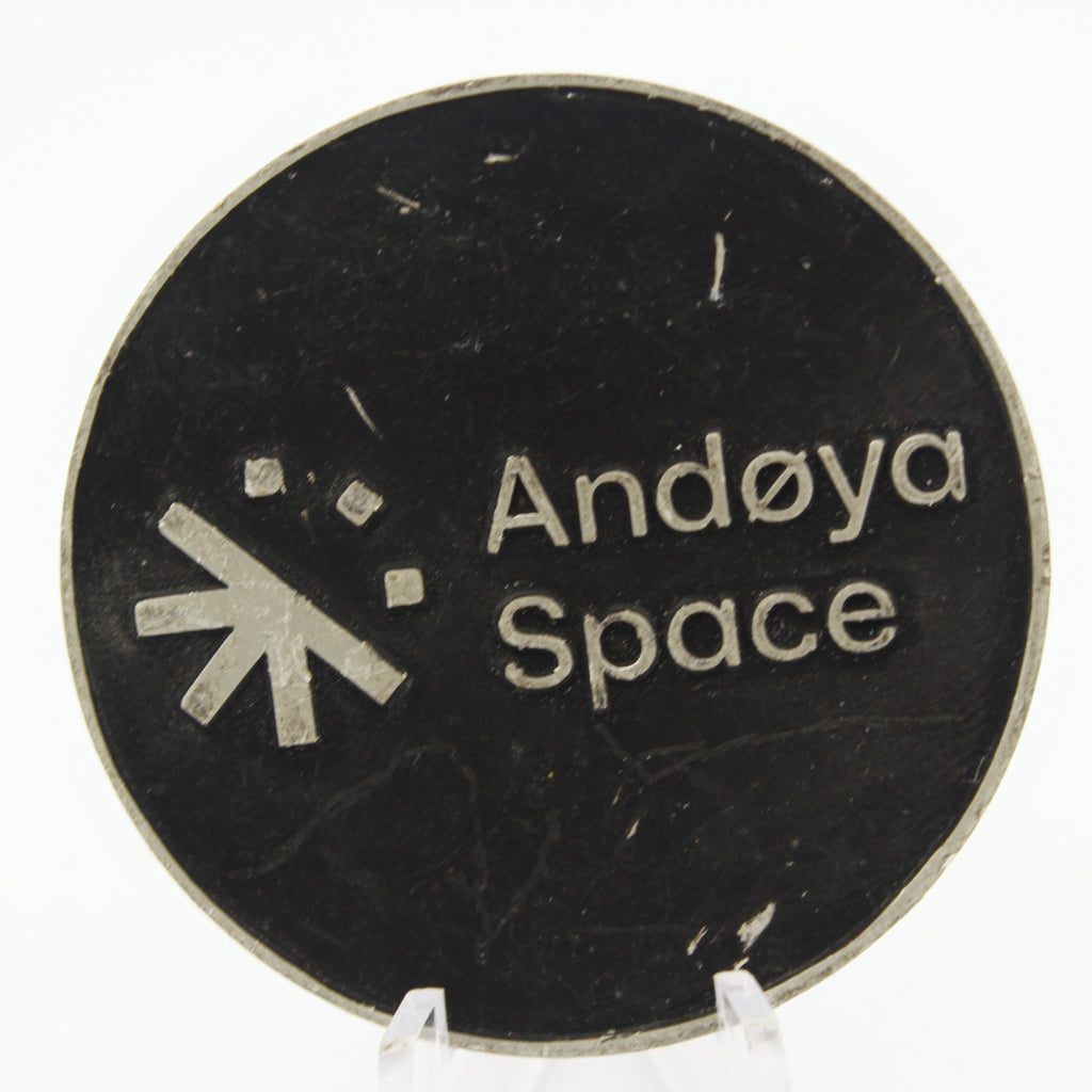 Andøya Space Defence Test Verification Live Firing Challenge Coin – 2.0" Copper Collectible