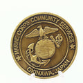 MCCS Okinawa Japan Behavioral Health Challenge Coin – Alcohol Drugs Gambling Support Theme, 1.5” Copper Pre-owned