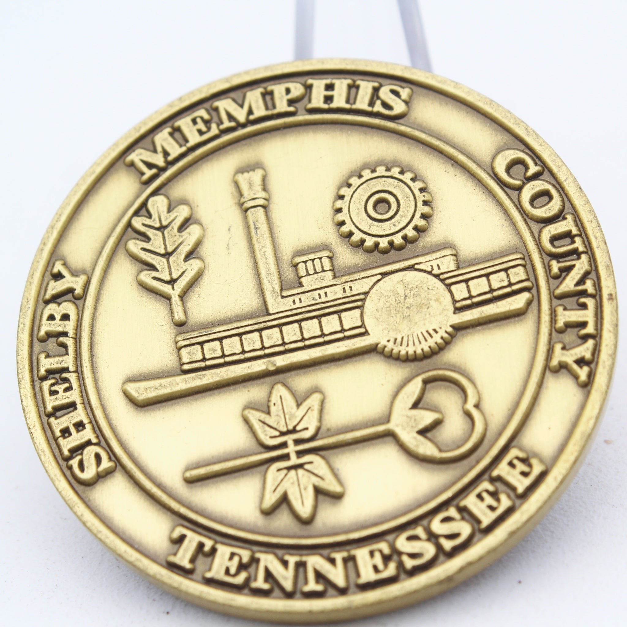 SS Memphis SSN-691 Submarine Challenge Coin 1.75” Copper – Pre-Owned