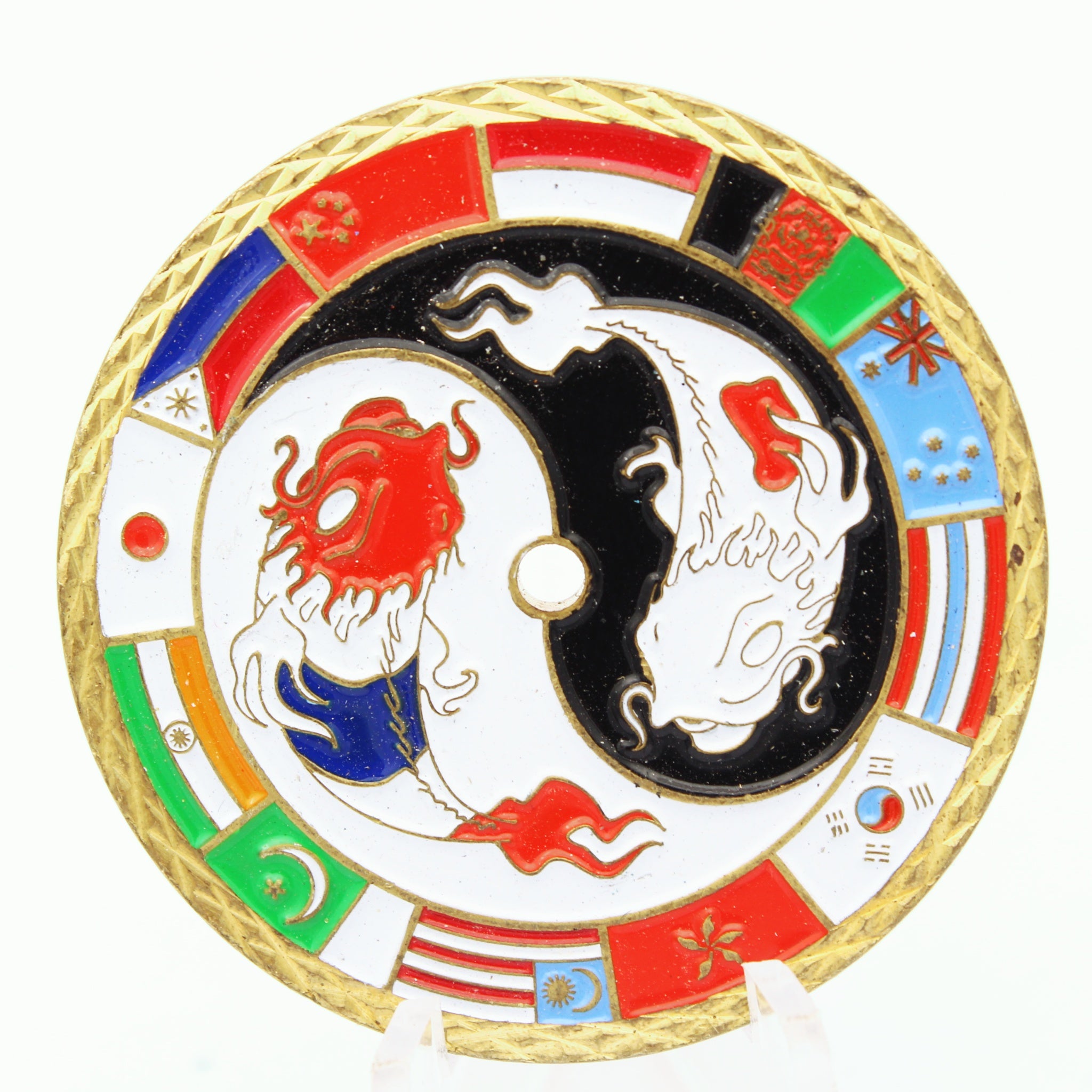 Chief AsiaTech Mission Delivery Since 1972 Challenge Coin 1.75” Copper – Pre-Owned