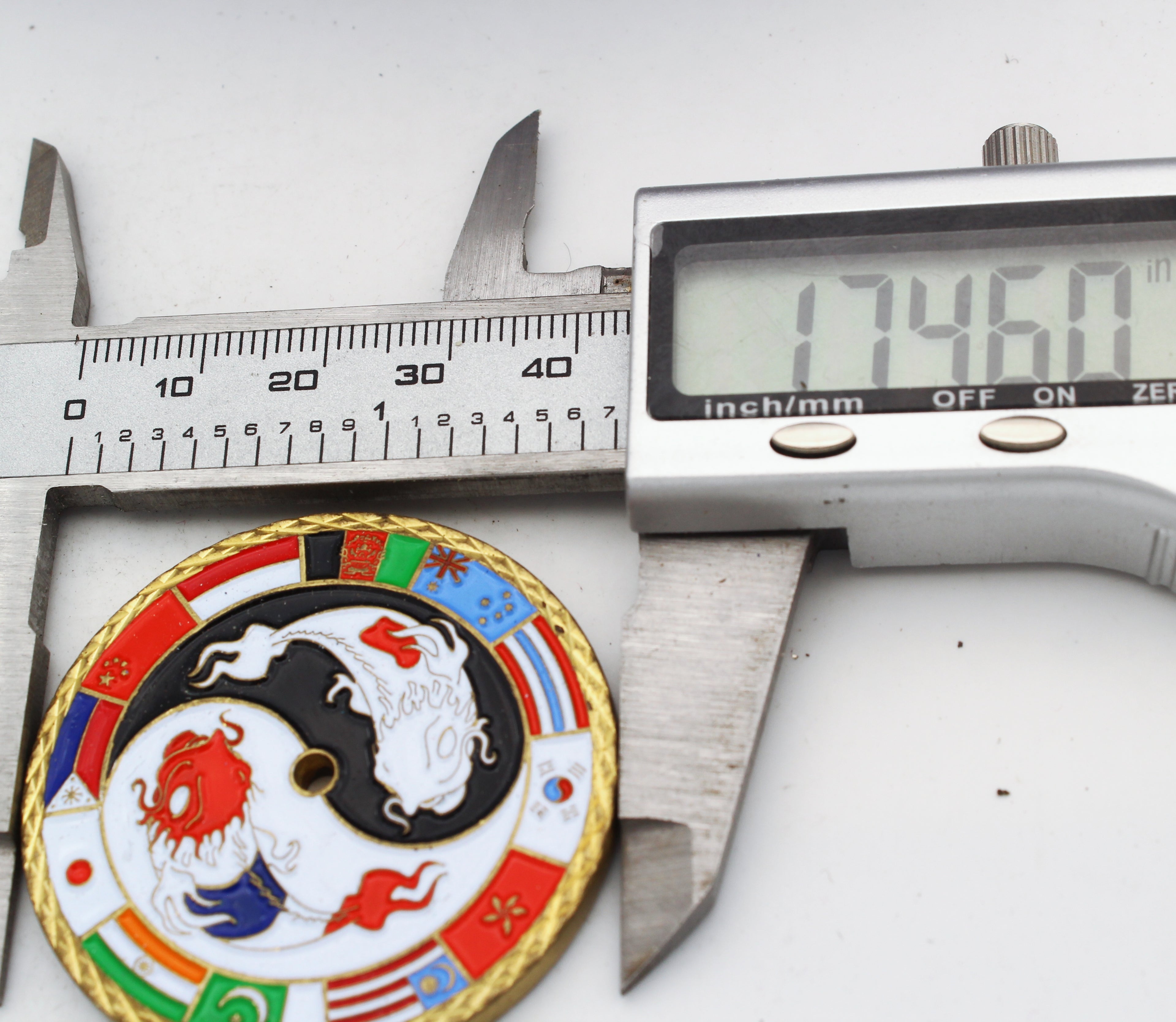 Chief AsiaTech Mission Delivery Since 1972 Challenge Coin 1.75” Copper – Pre-Owned