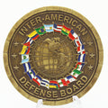 Inter-American Defense Board & Organization of American States OAS Challenge Coin 1.75” Copper (Pre-Owned)