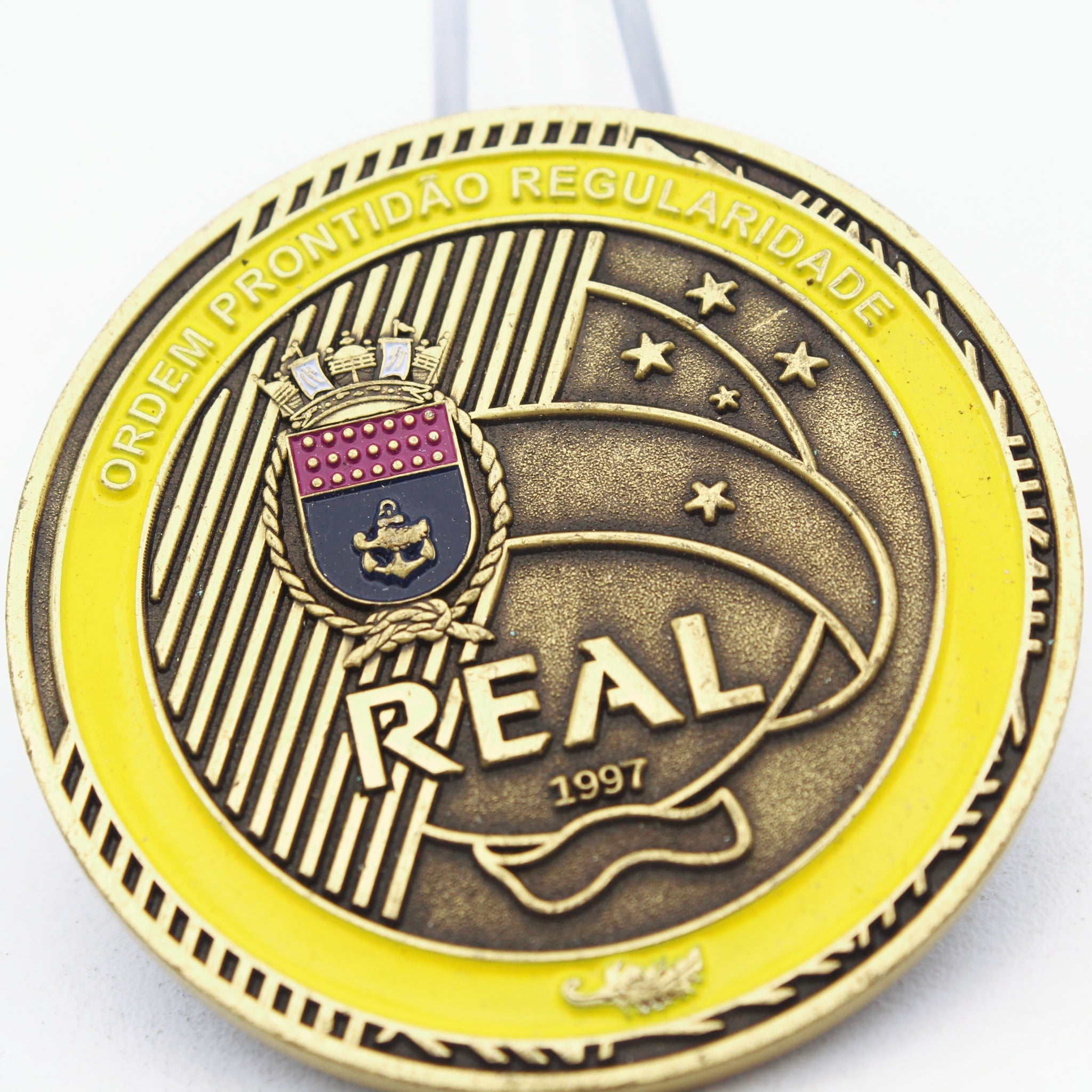 Brazilian Navy “Marinha do Brasil” Personnel Directorate Challenge Coin 1.75” Copper