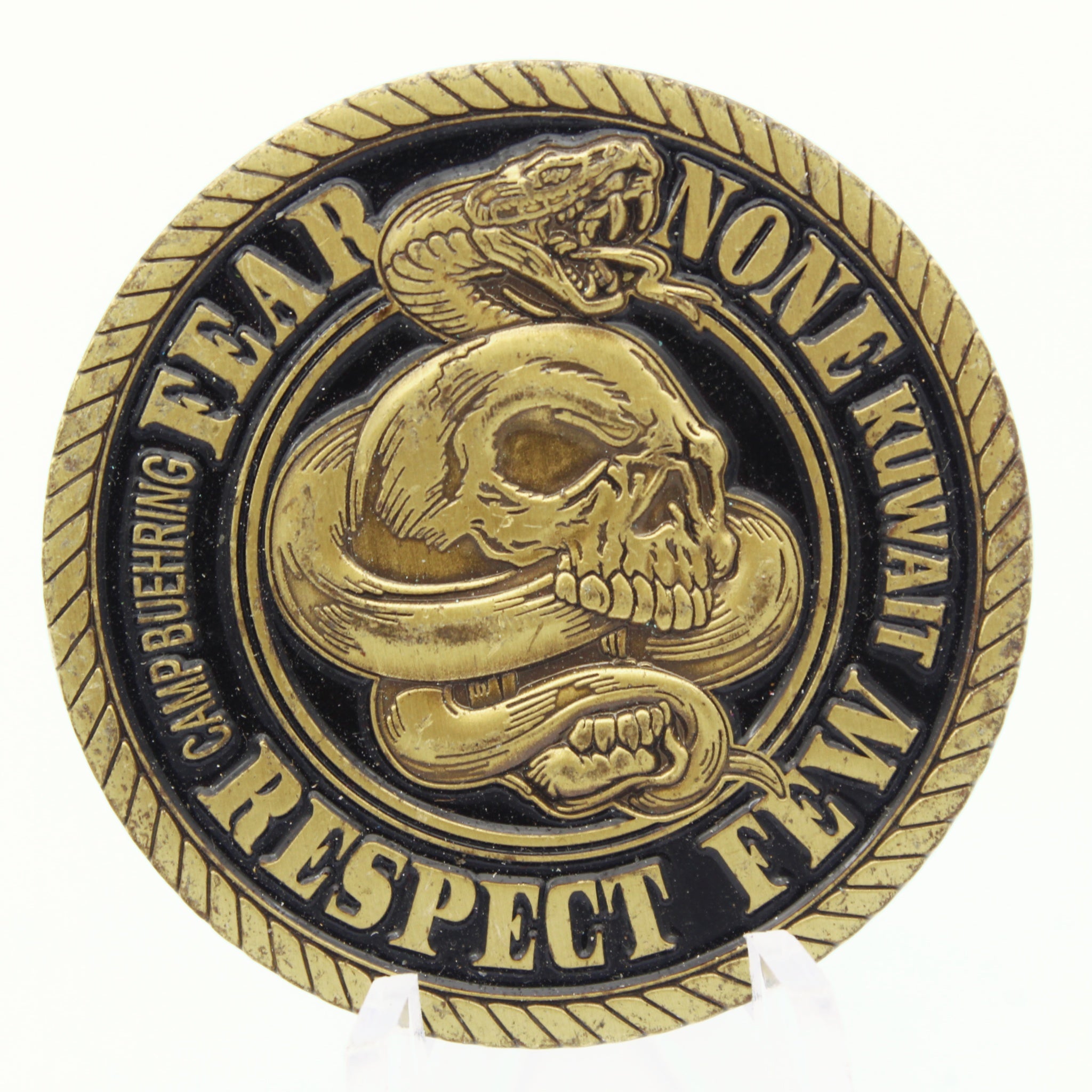 Combined Joint Task Force – Operation Inherent Resolve Respect Challenge Coin 1.6” Copper