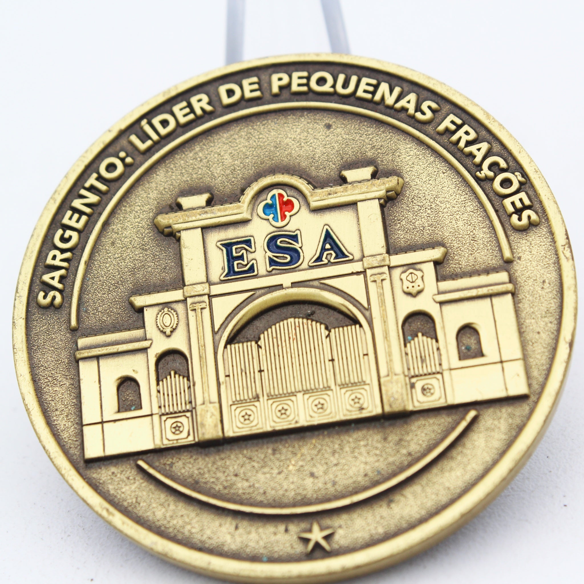 Brazil Army NCO School ESA Infantry Course Challenge Coin 1.75” Copper Pre-owned