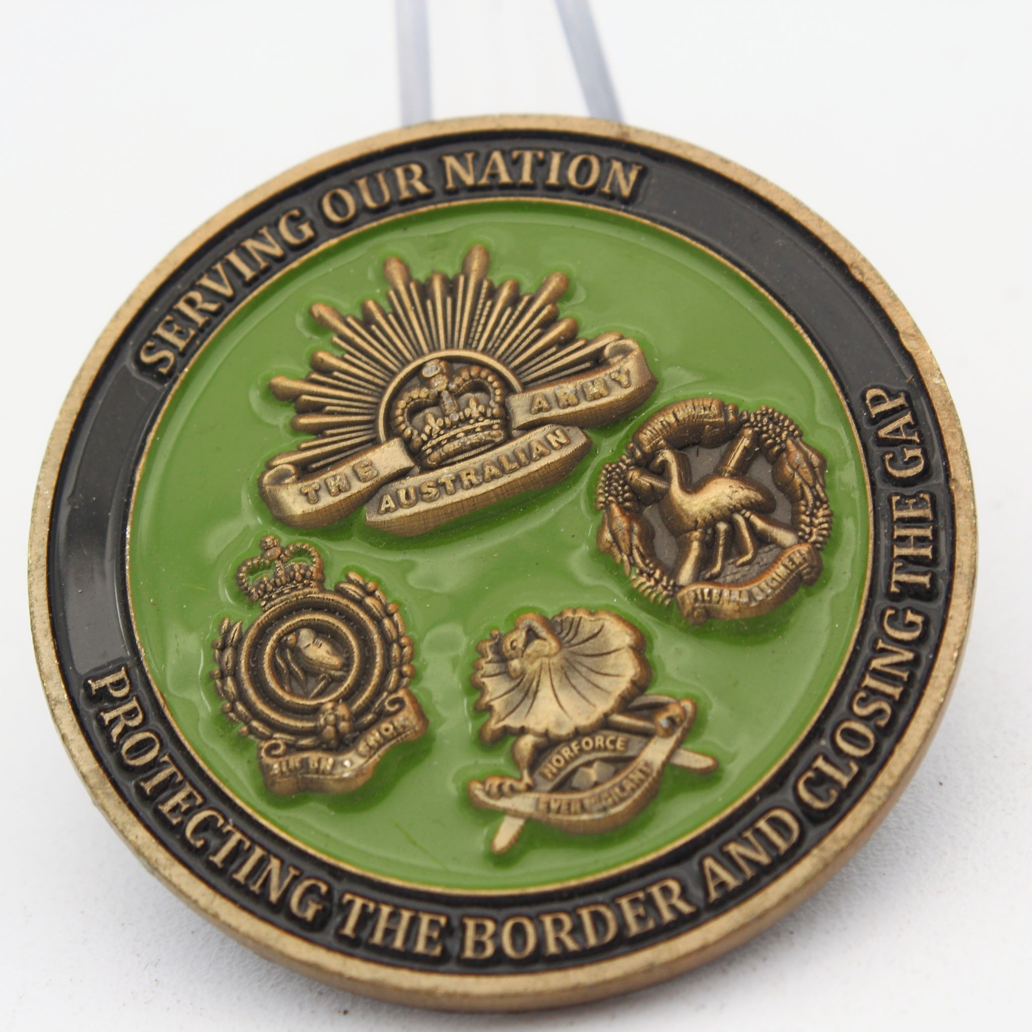 Australian Regional Force Surveillance Group NORFORCE Challenge Coin 1.65" Pre-owned