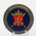 Norwegian National Military Represntative NATO Allied Powers Europe Challenge Coin 1.55” Copper Pre-Owned
