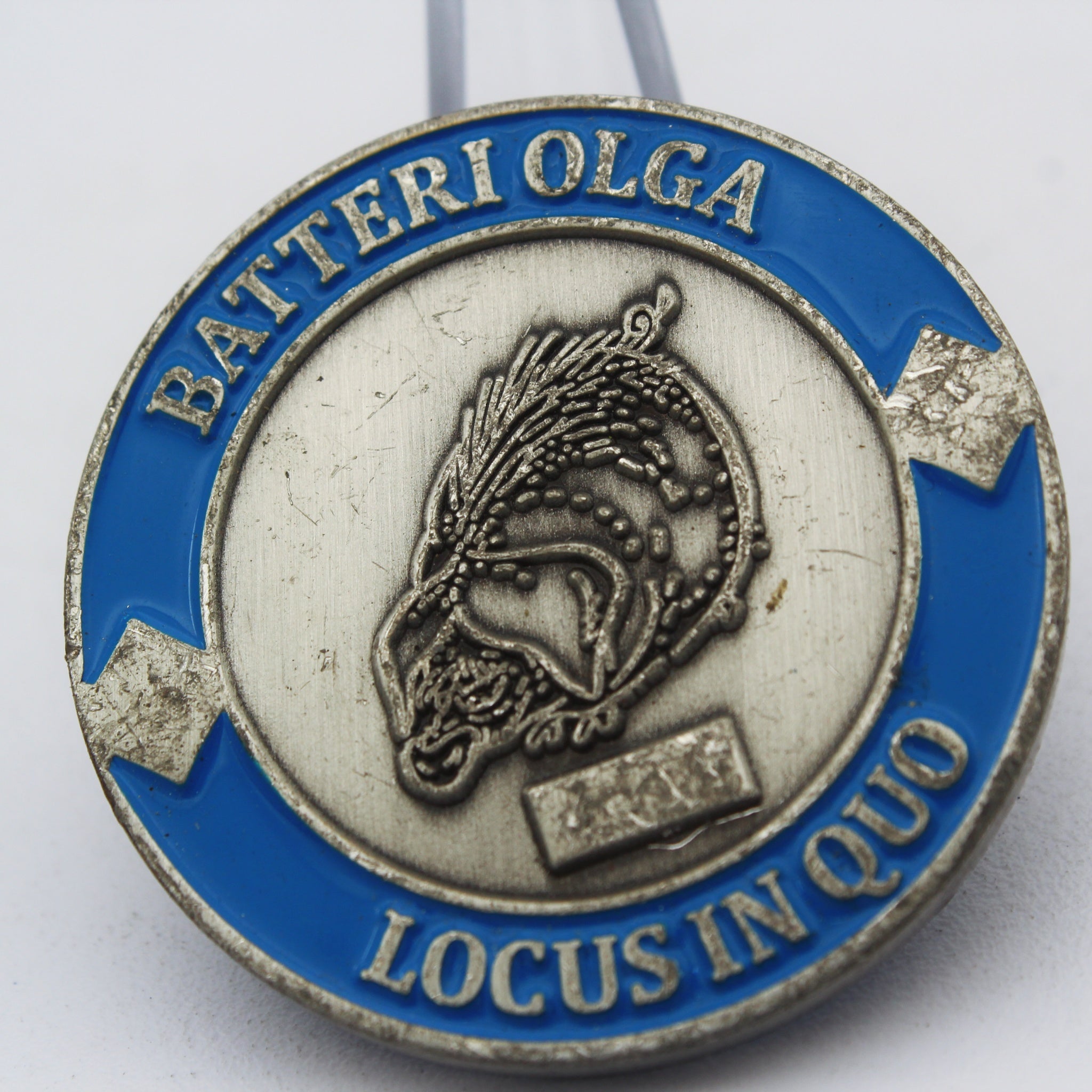 Norway Artillery Battalion Challenge Coin 1.55” Copper Military Collectible Gjør Rett Frygt Ingen Pre-Owned