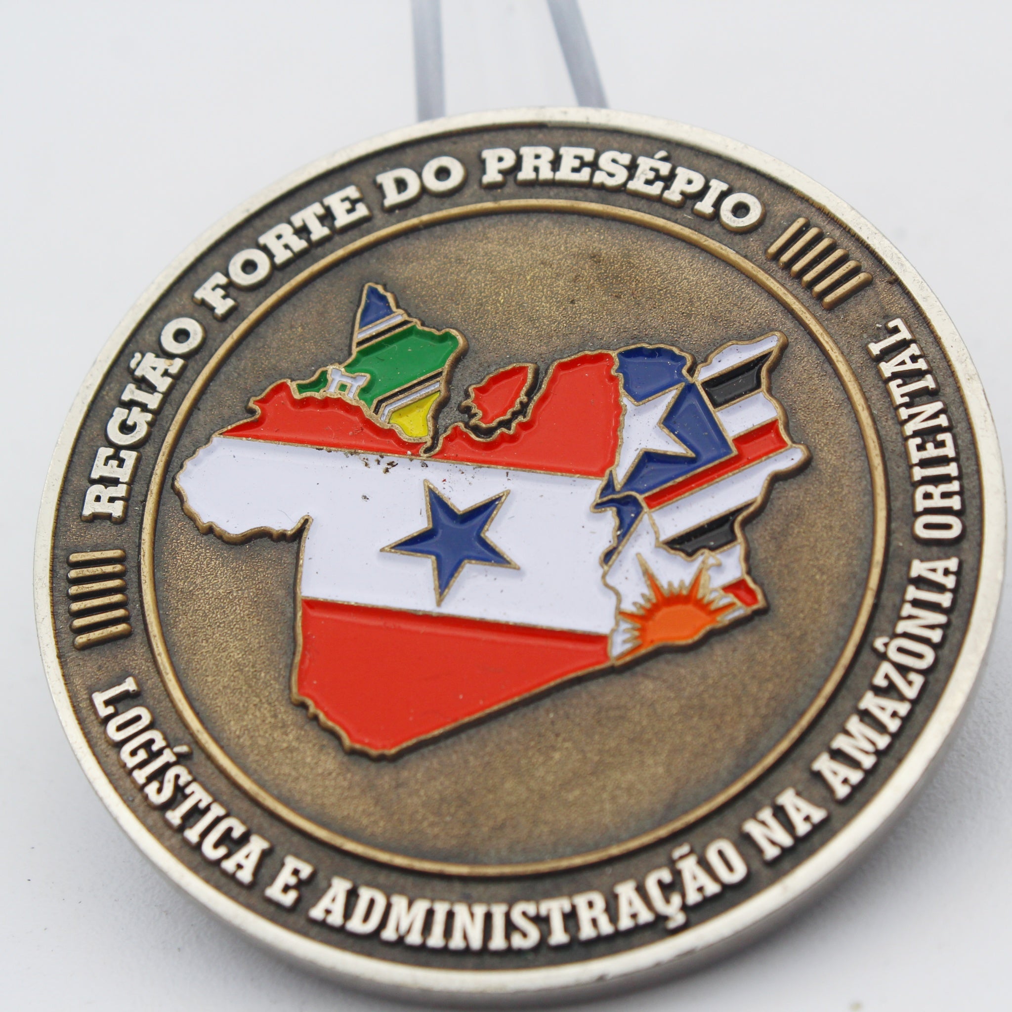 Brazil 8ª Região Militar Belém Logistics Administration Military Challenge Coin 2” Pre-Owned